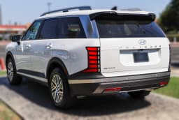 Hyundai Palisade Hybrid Blue SEL 7P FWD 2027 — side view