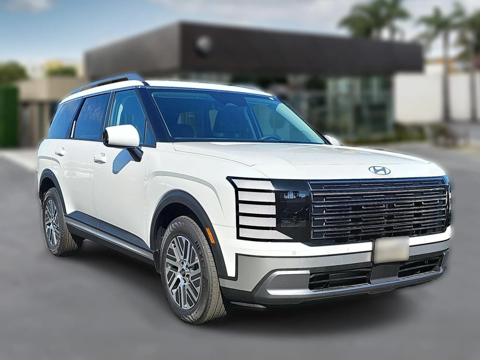 Hyundai Palisade Hybrid Blue SEL 8P FWD 2026 — side view