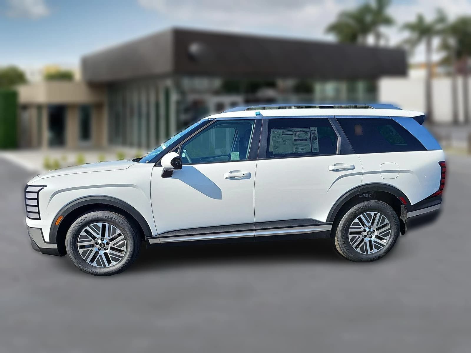 Hyundai Palisade Hybrid Blue SEL 8P FWD 2026 — side view