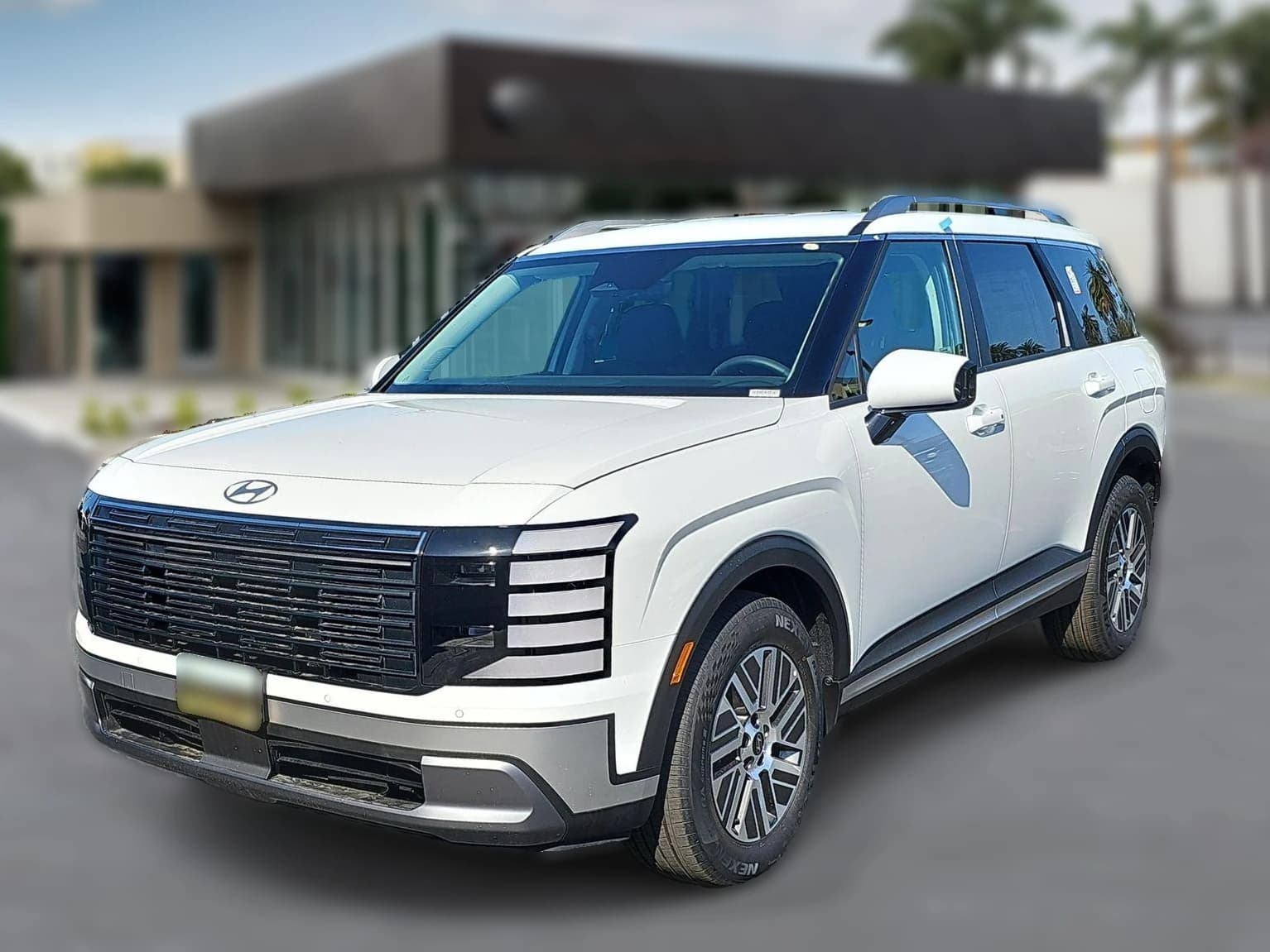 Hyundai Palisade Hybrid Blue SEL 8P FWD 2026 — side view