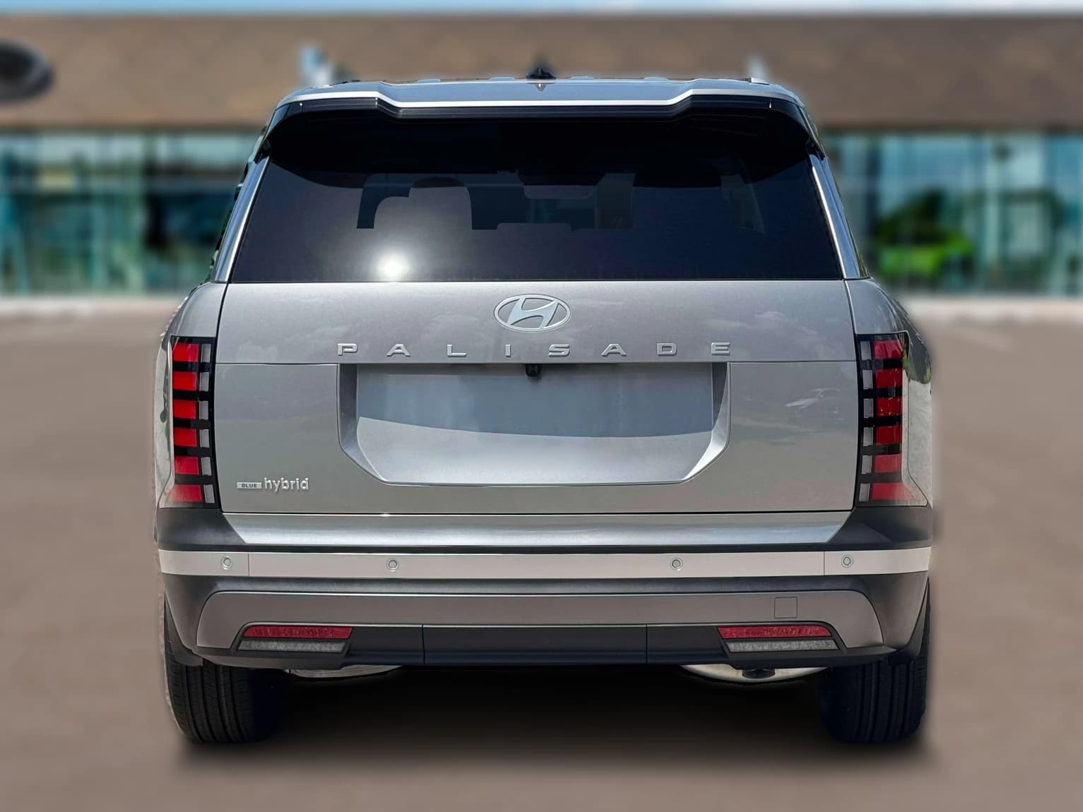 Hyundai Palisade Hybrid Blue SEL 7P FWD 2027 — side view