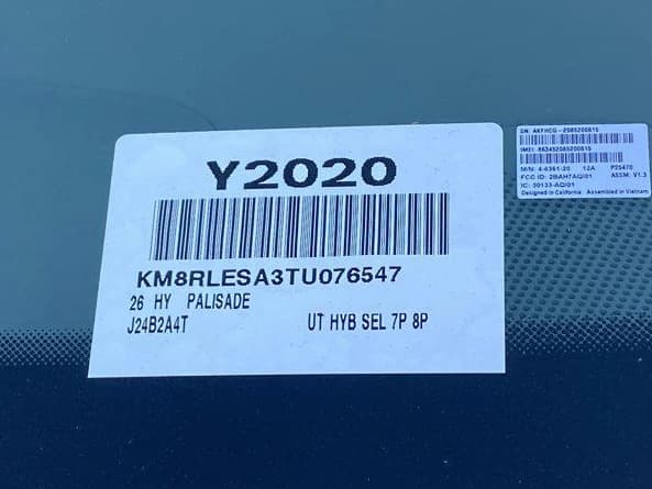 Hyundai Palisade Hybrid SEL 8P AWD 2026 — side view