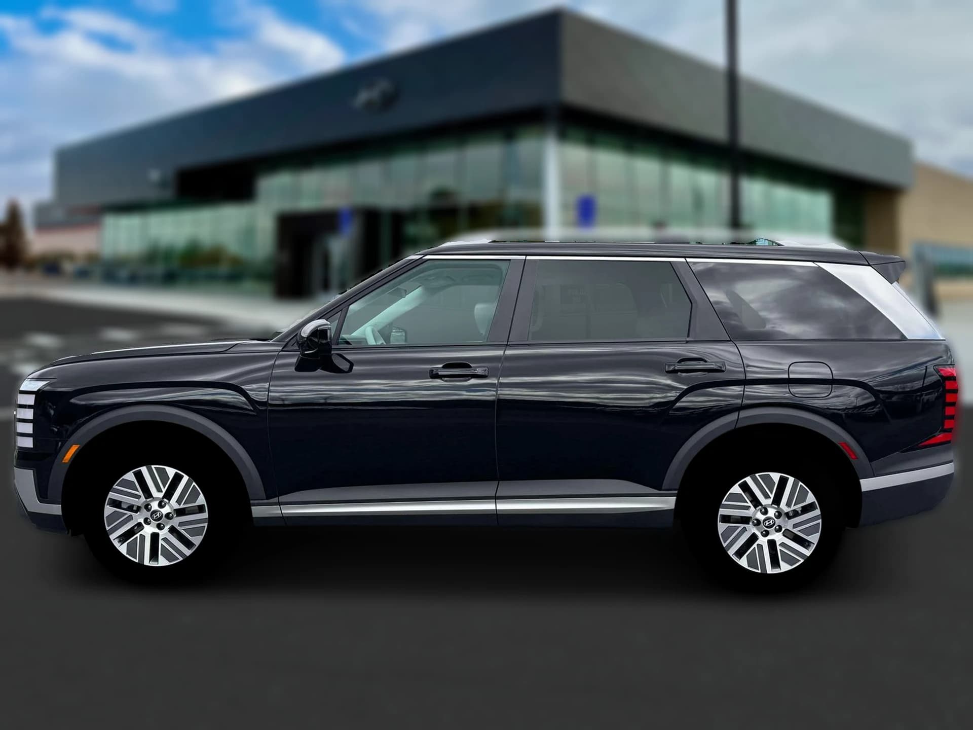 Hyundai Palisade Hybrid SEL 7P AWD 2026 — side view