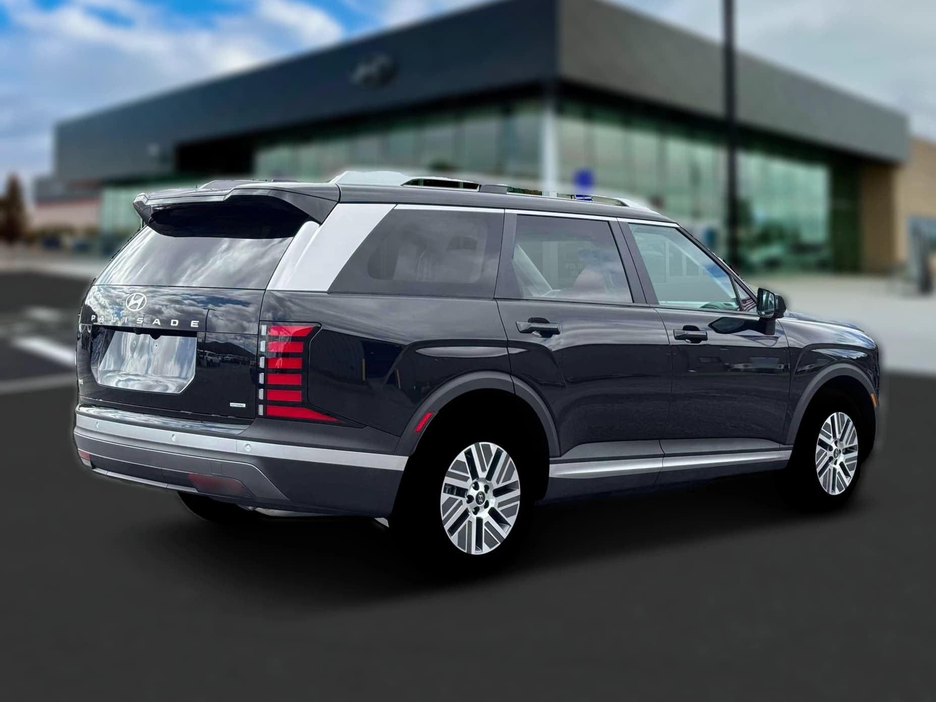 Hyundai Palisade Hybrid SEL 7P AWD 2026 — side view