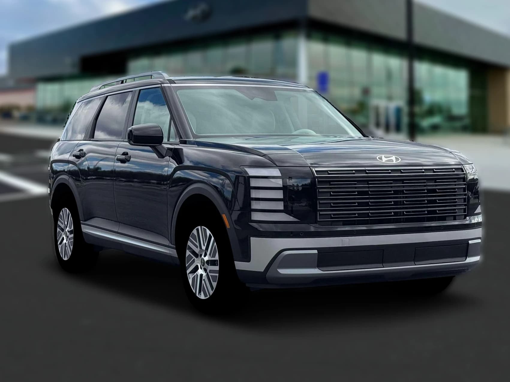 Hyundai Palisade Hybrid SEL 7P AWD 2026 — side view