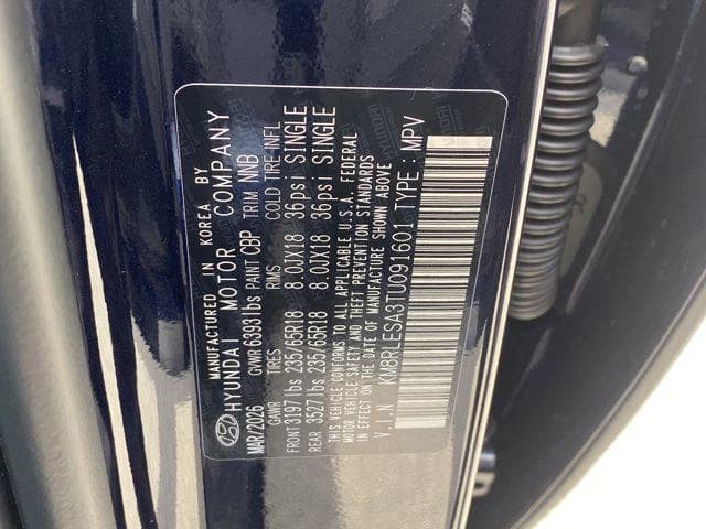 Hyundai Palisade Hybrid SEL 8P AWD 2026 — side view