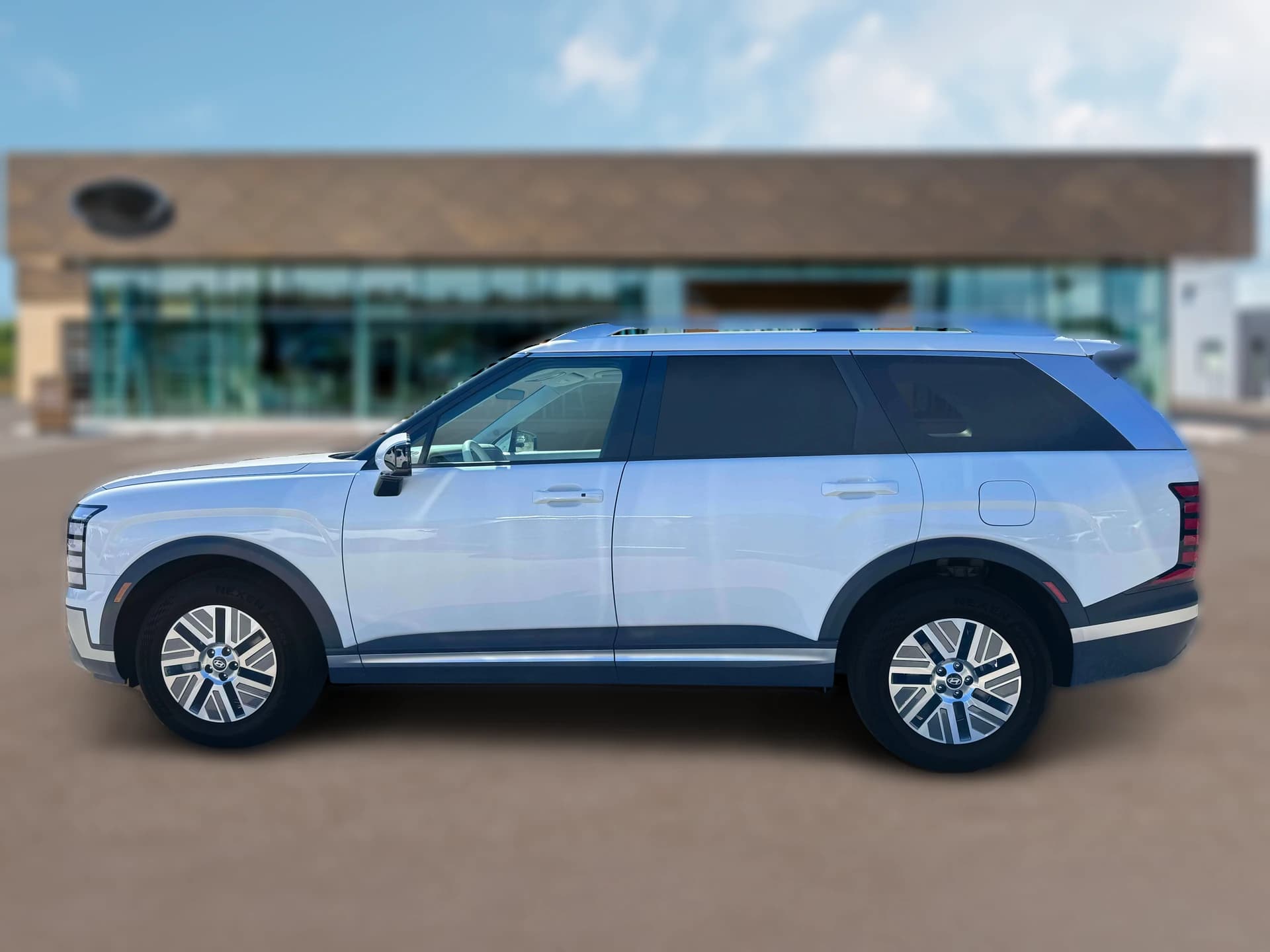 Hyundai Palisade Hybrid SEL 7P AWD 2027 — side view