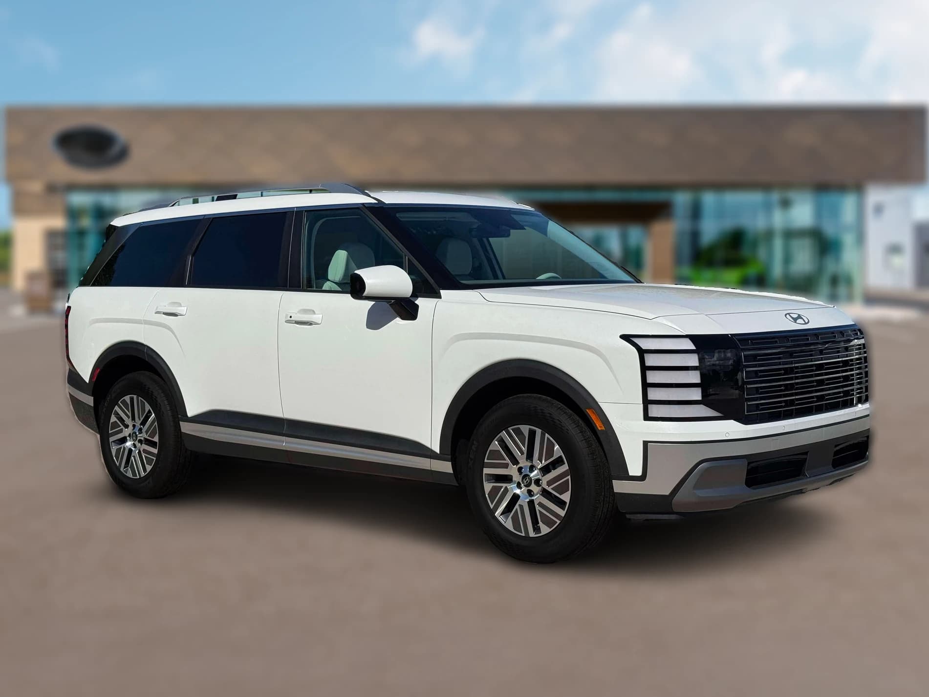 Hyundai Palisade Hybrid SEL 7P AWD 2027 — side view