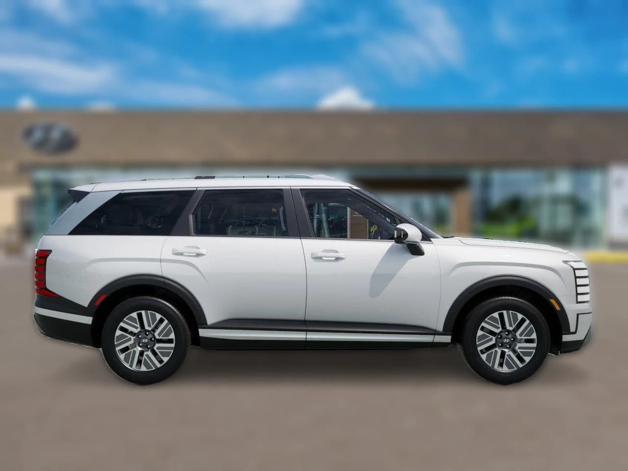 Hyundai Palisade Hybrid SEL 7P AWD 2026 — side view