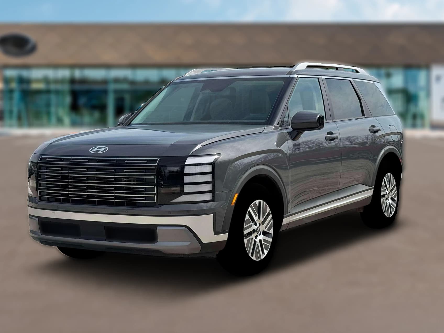 Hyundai Palisade Hybrid SEL 8P AWD 2026 — side view