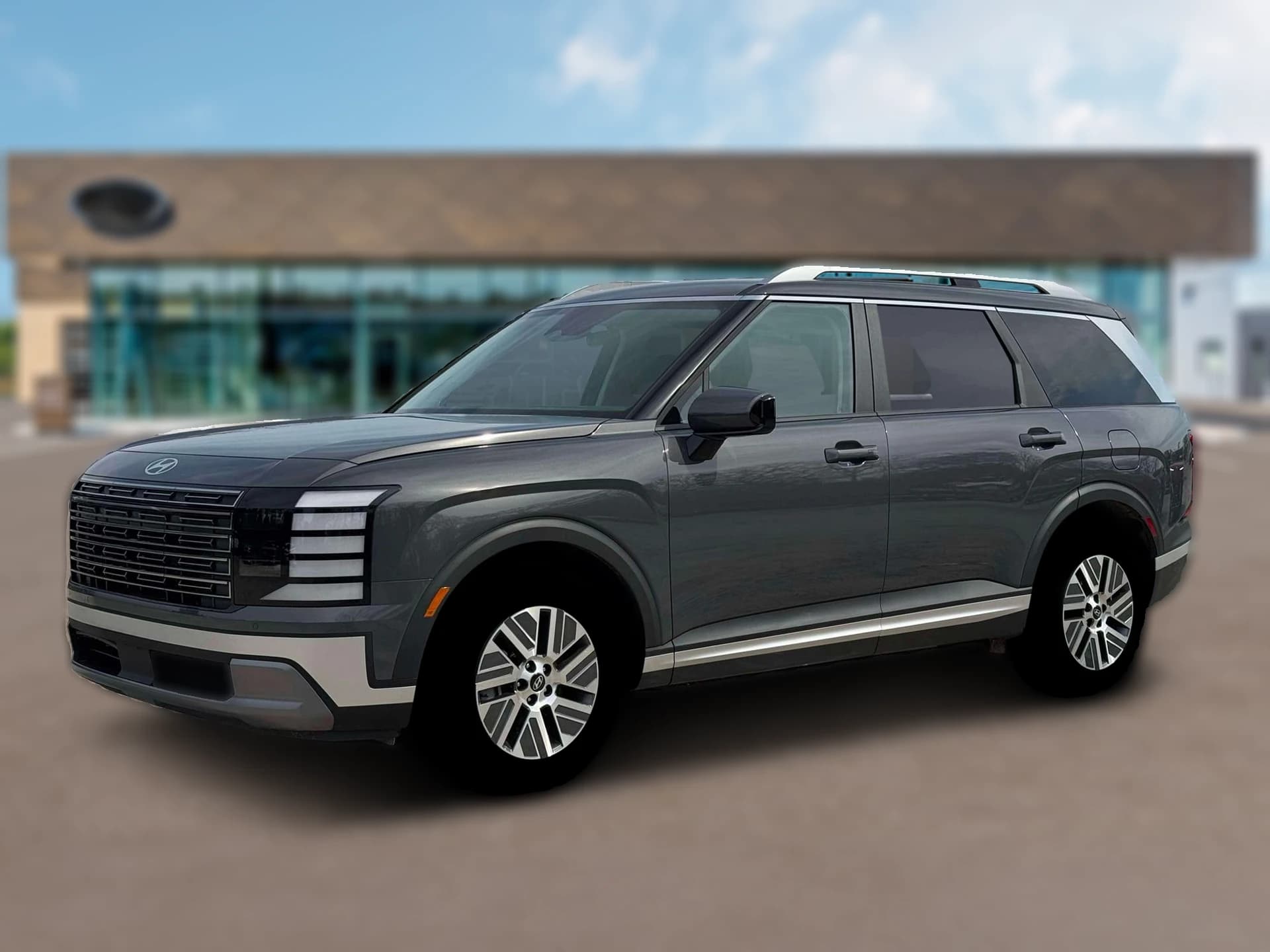 Hyundai Palisade Hybrid SEL 8P AWD 2026 — side view