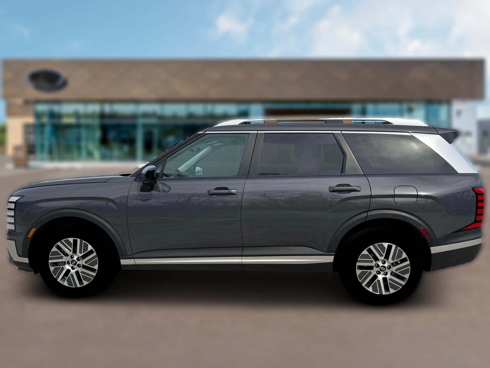 Hyundai Palisade Hybrid SEL 8P AWD 2026 — side view