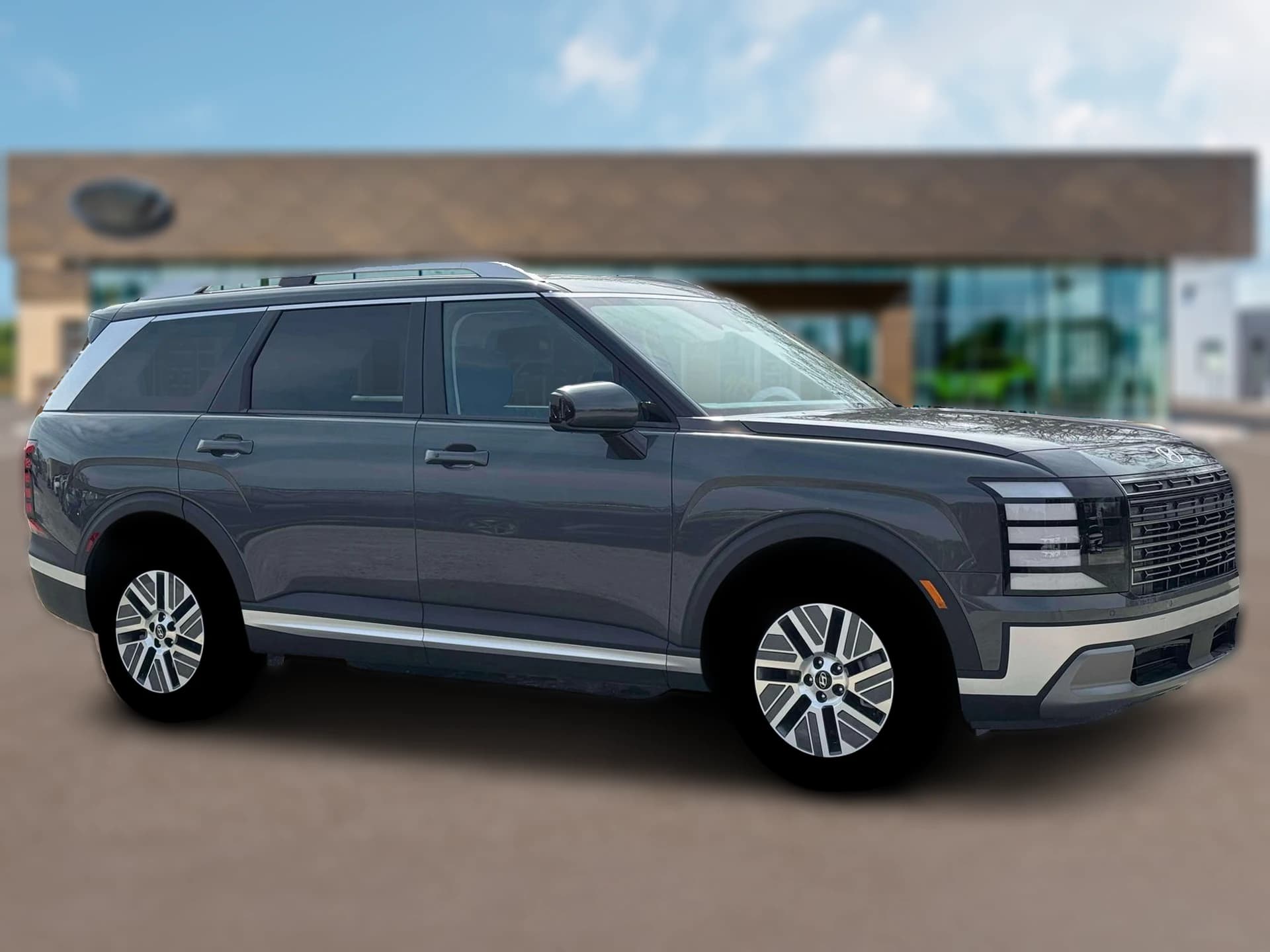 Hyundai Palisade Hybrid SEL 8P AWD 2026 — side view