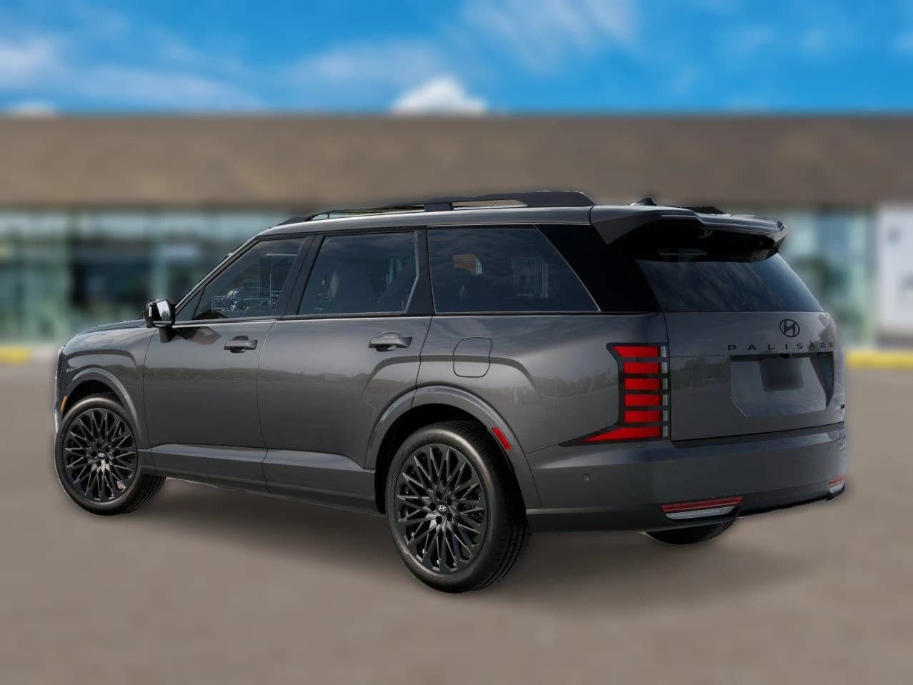 Hyundai Palisade Hybrid Calligraphy Black Ink FWD 2027 — side view