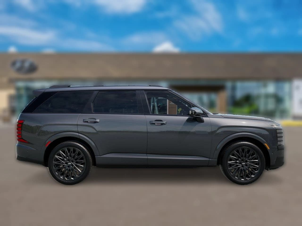 Hyundai Palisade Hybrid Calligraphy Black Ink FWD 2027 — side view