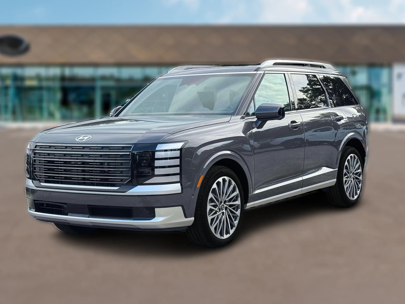 Hyundai Palisade Hybrid Calligraphy AWD 2027 — side view