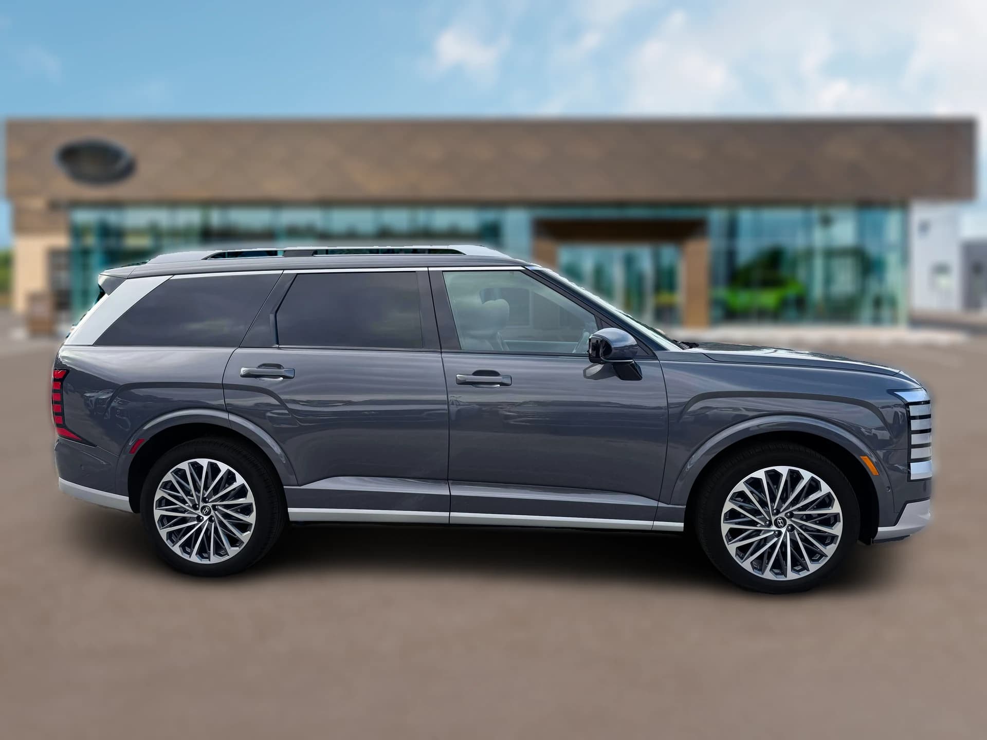 Hyundai Palisade Hybrid Calligraphy AWD 2027 — side view