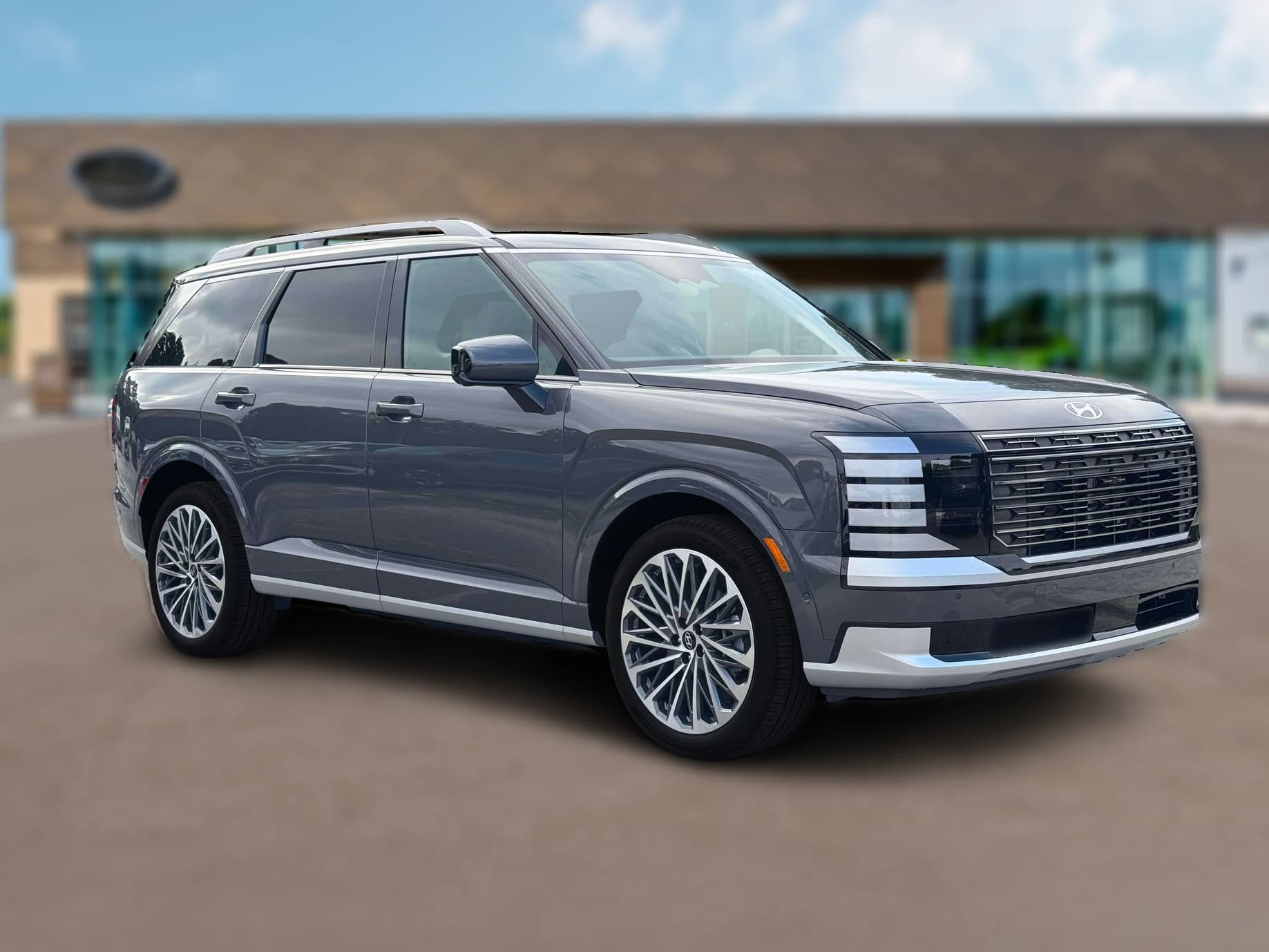 Hyundai Palisade Hybrid Calligraphy AWD 2027 — side view