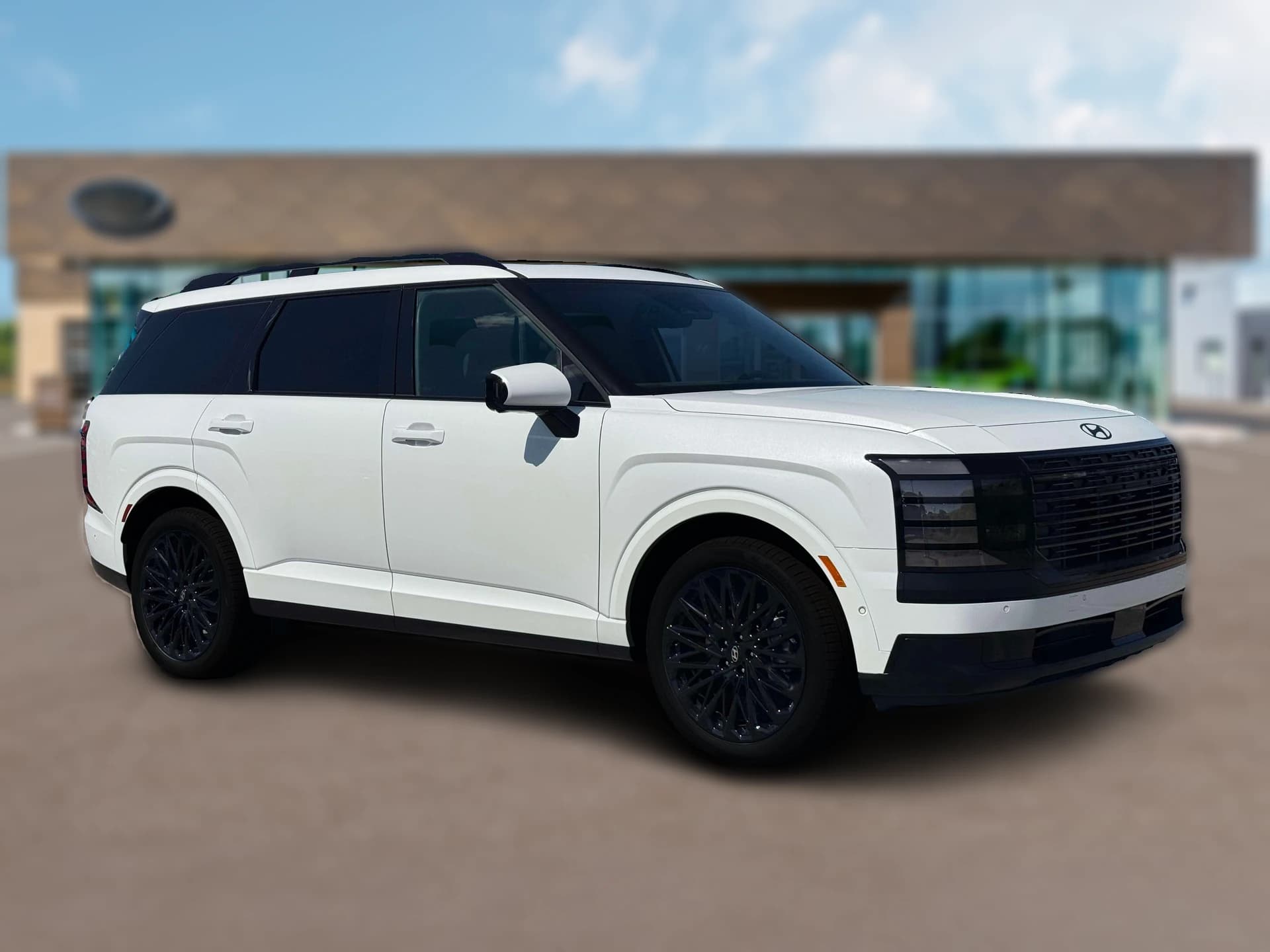Hyundai Palisade Hybrid Calligraphy Black Ink AWD 2027 — side view