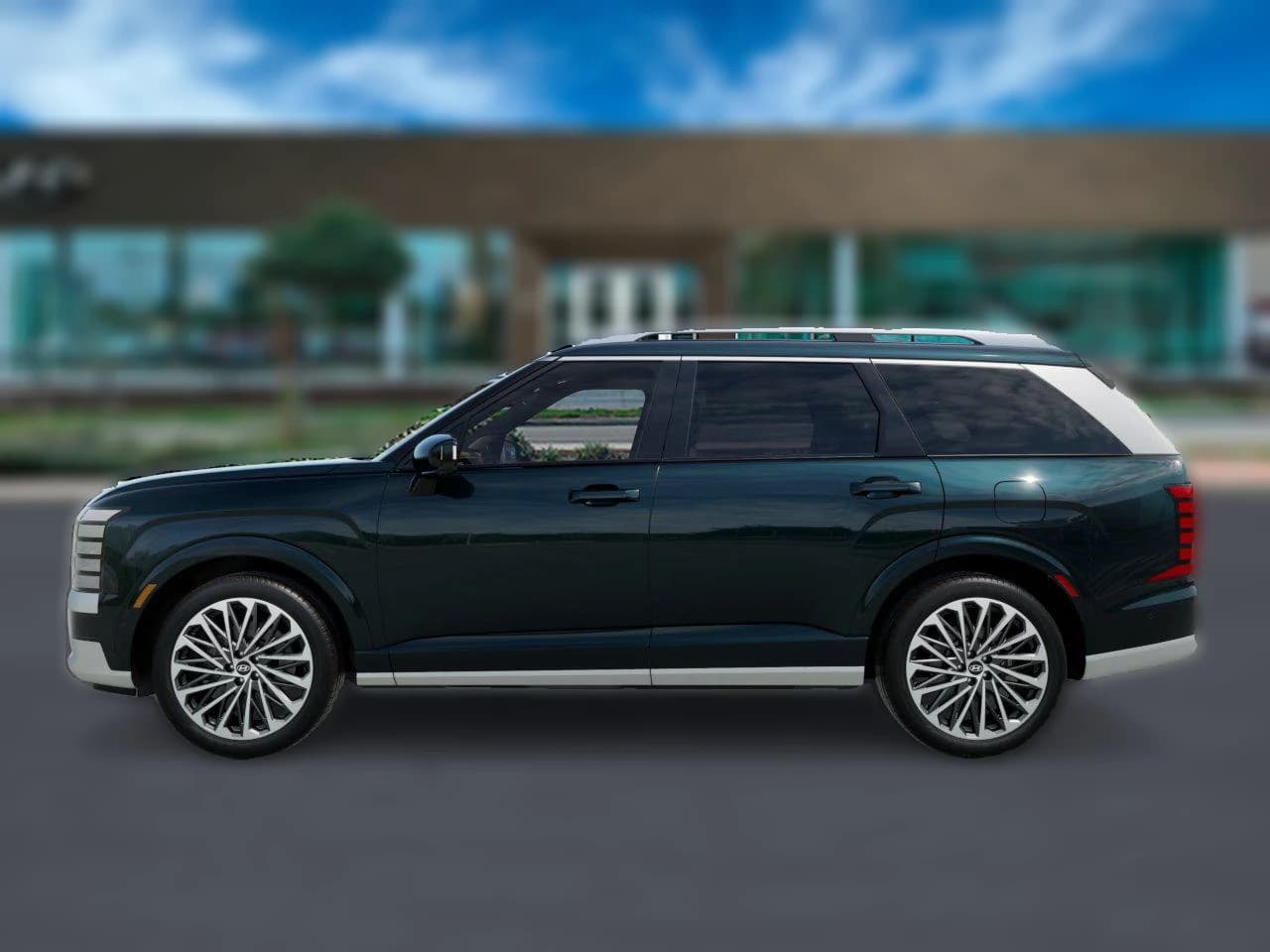 Hyundai Palisade Hybrid Calligraphy AWD 2027 — side view