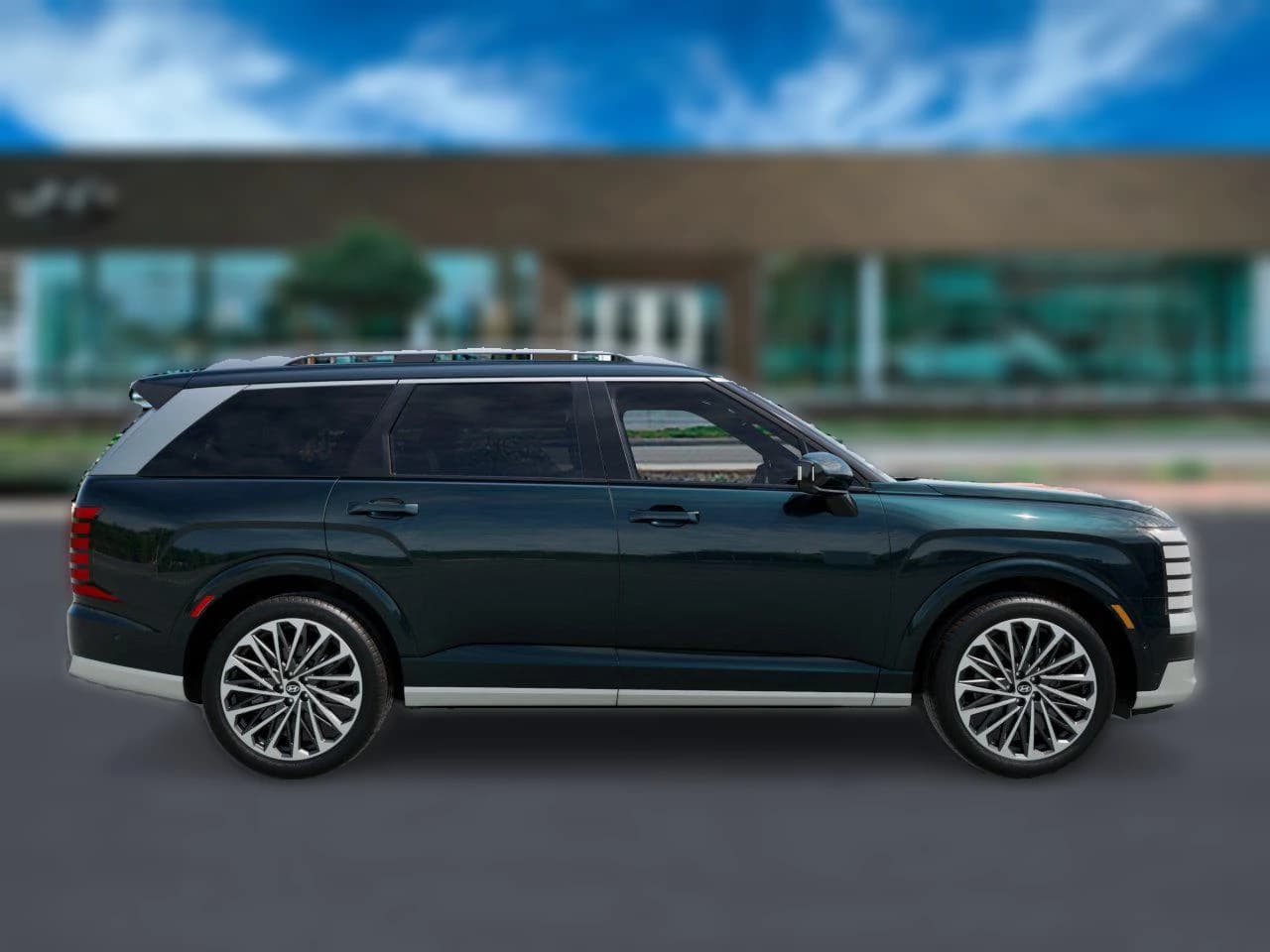 Hyundai Palisade Hybrid Calligraphy AWD 2027 — side view