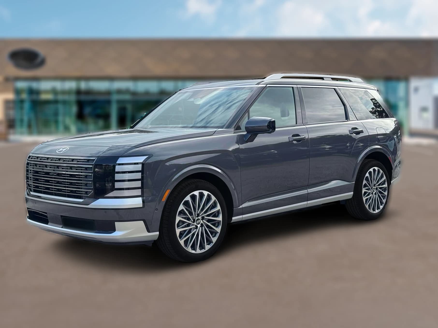 Hyundai Palisade Hybrid Calligraphy AWD 2027 — side view