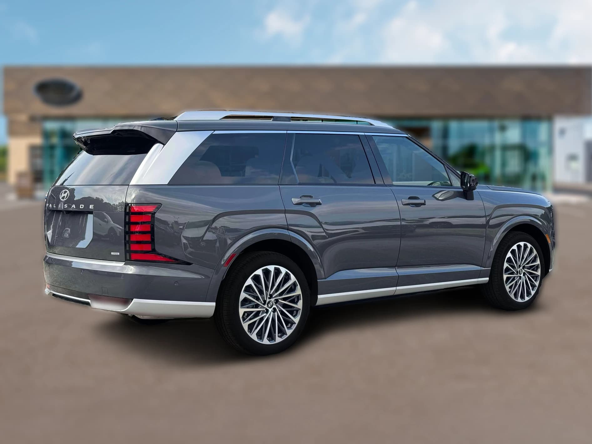 Hyundai Palisade Hybrid Calligraphy AWD 2027 — side view