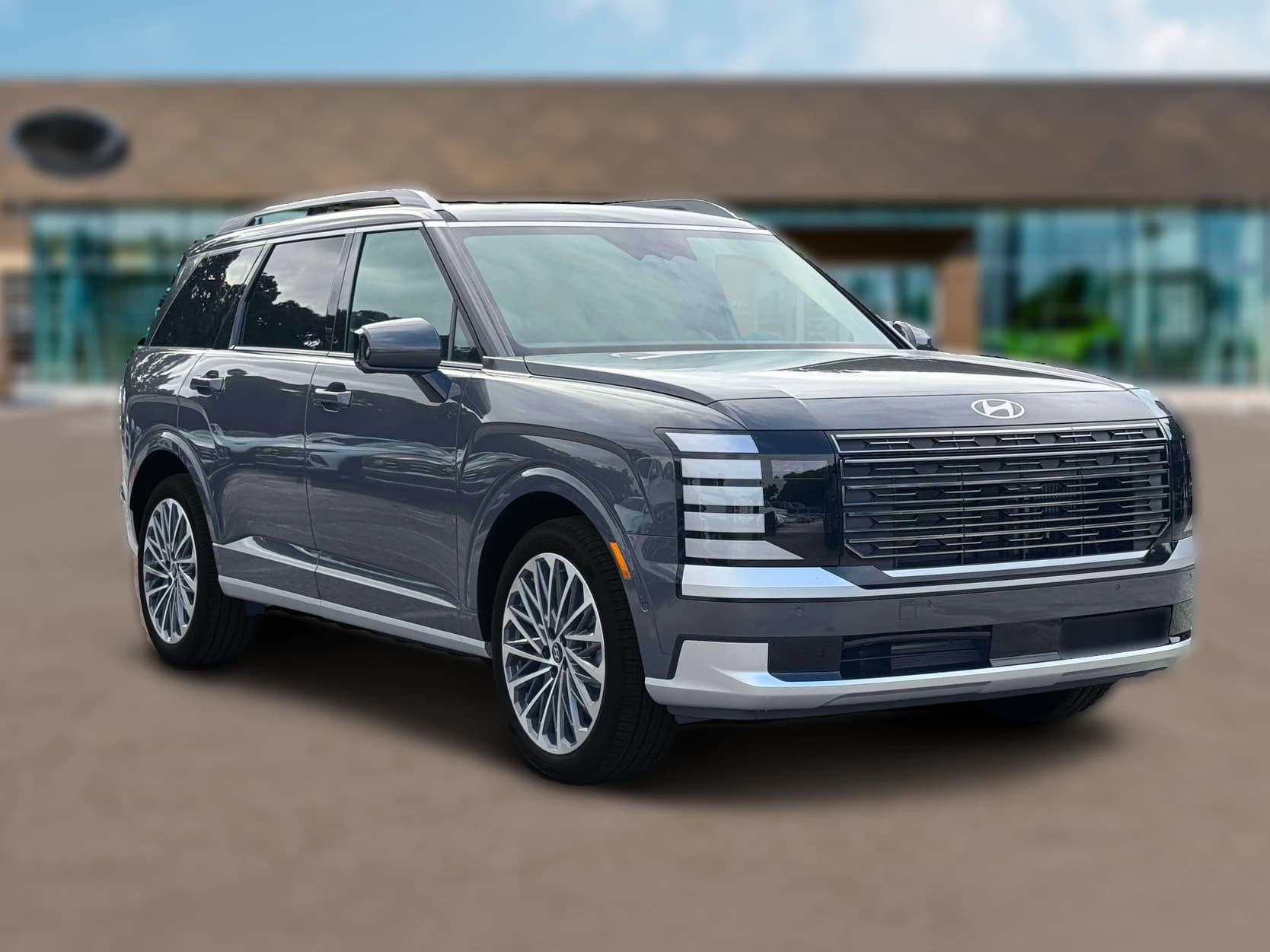 Hyundai Palisade Hybrid Calligraphy AWD 2027 — side view