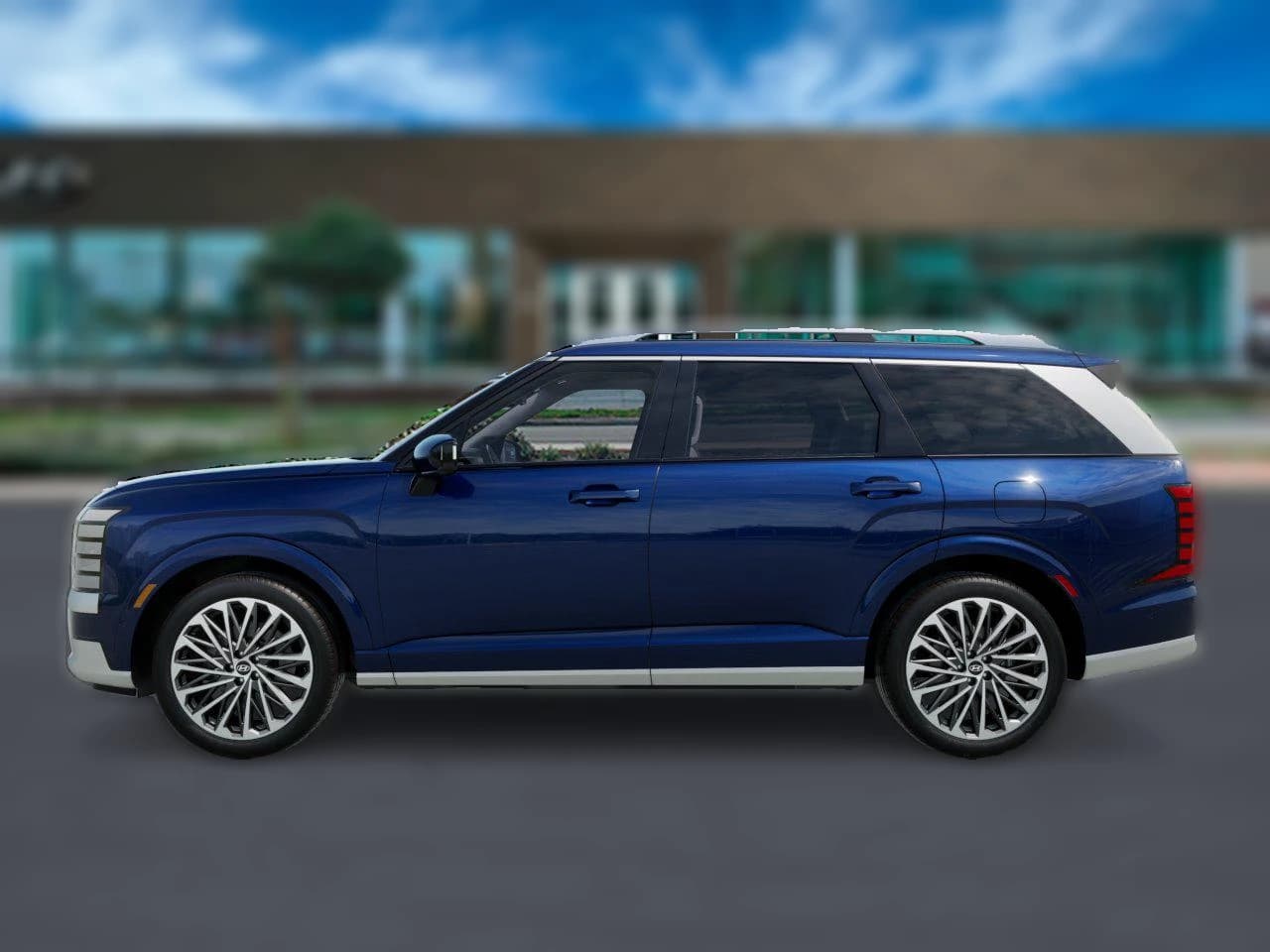 Hyundai Palisade Hybrid Calligraphy AWD 2027 — side view