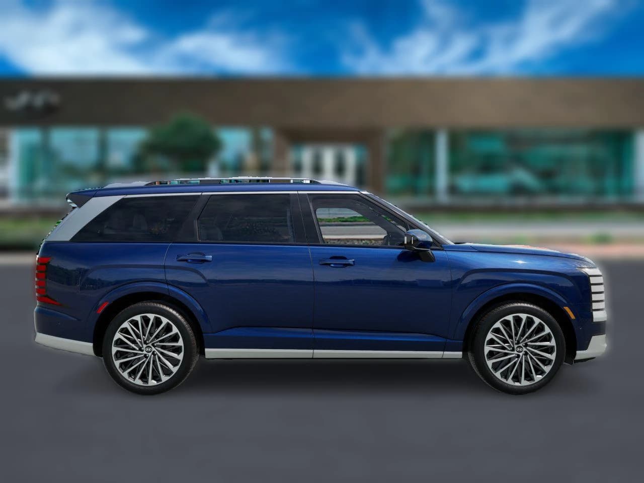 Hyundai Palisade Hybrid Calligraphy AWD 2027 — side view