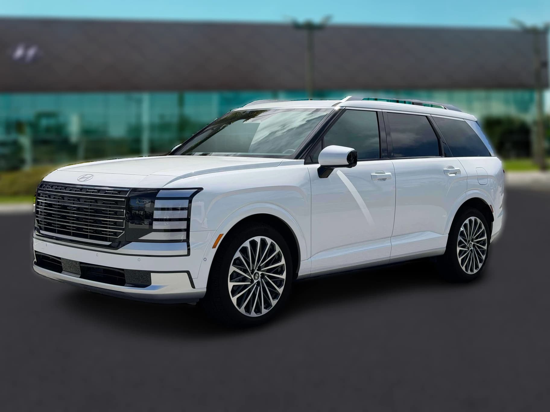 Hyundai Palisade Hybrid Calligraphy AWD 2027 — side view