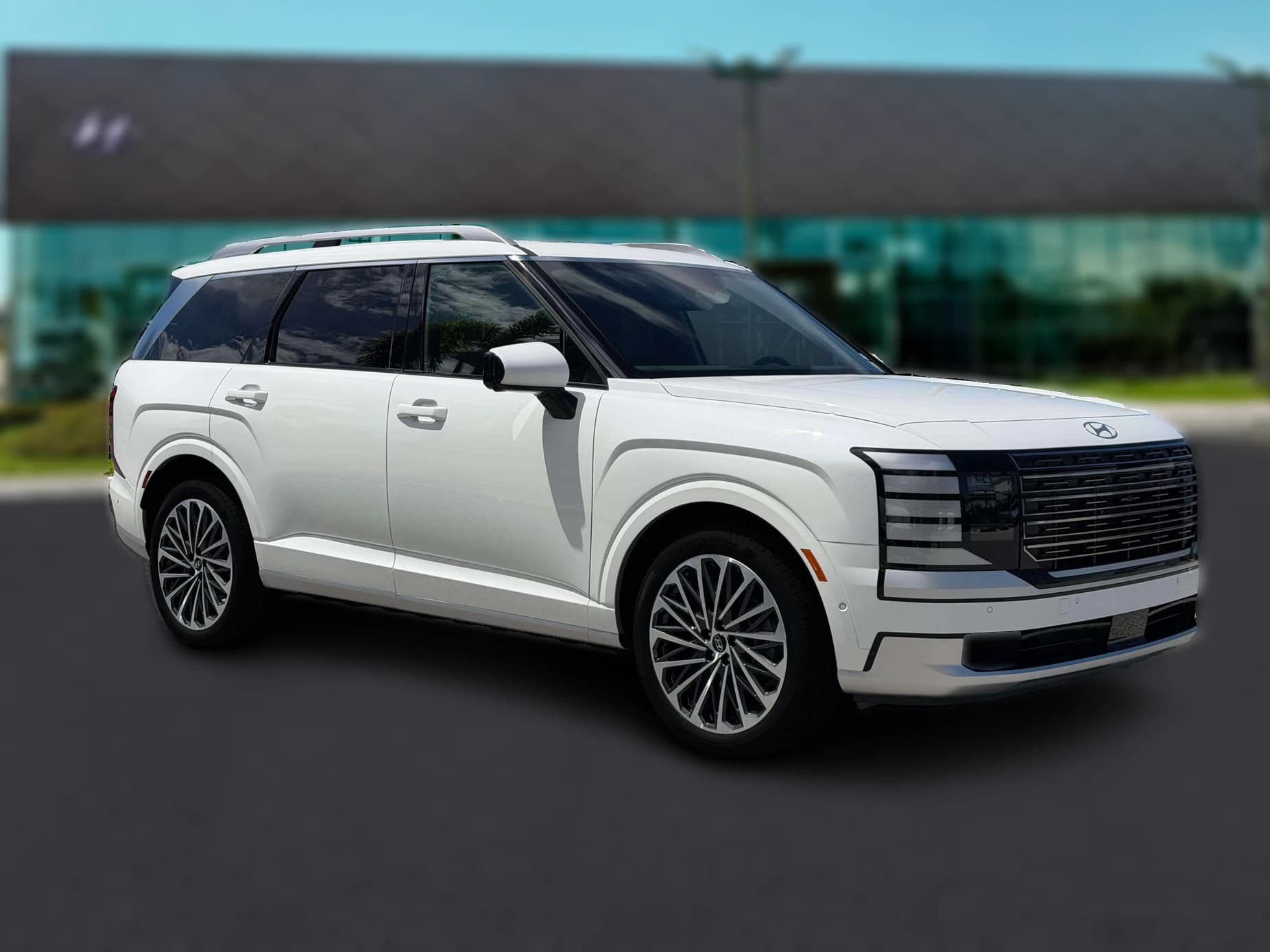 Hyundai Palisade Hybrid Calligraphy AWD 2027 — side view