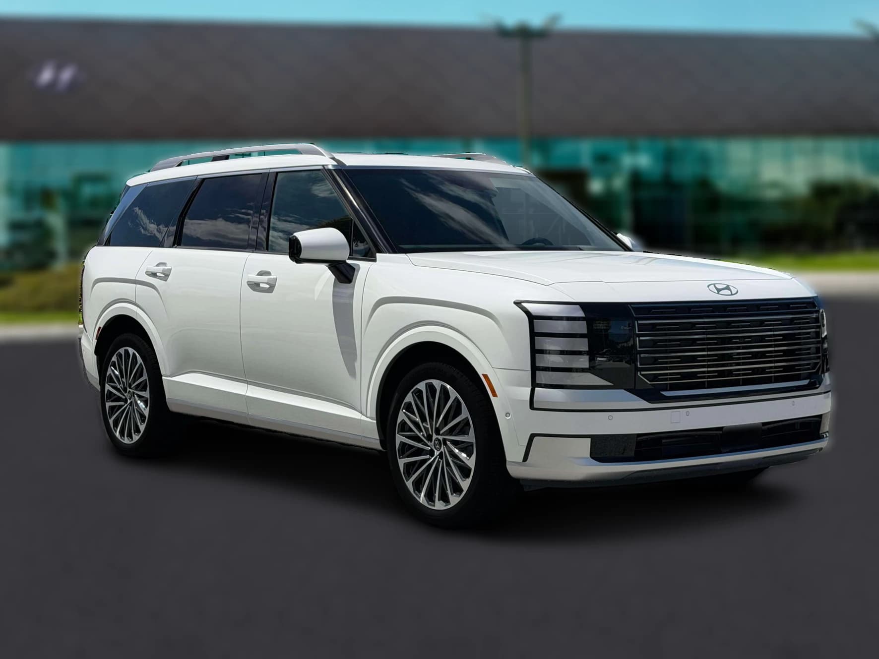 Hyundai Palisade Hybrid Calligraphy AWD 2027 — side view
