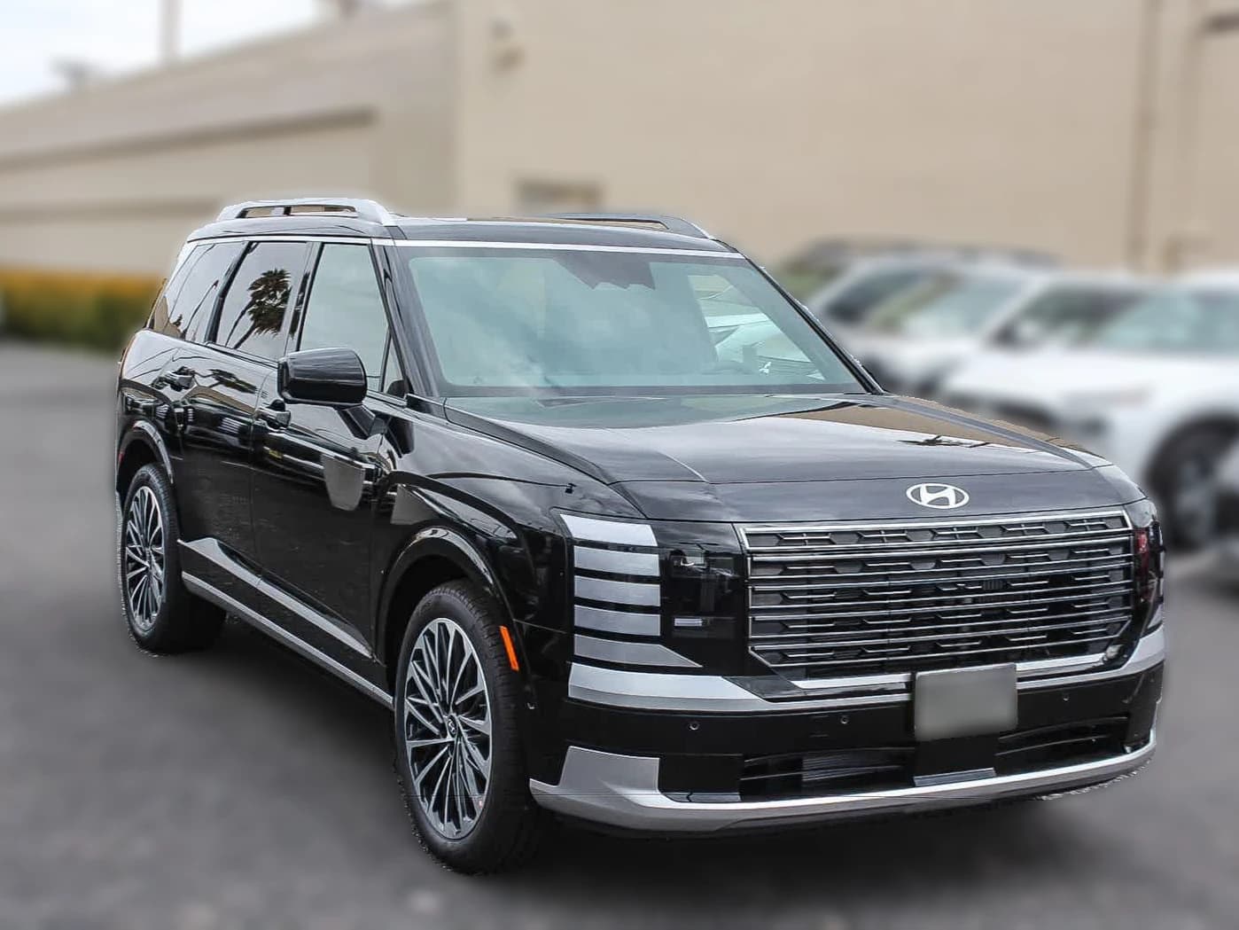 Hyundai Palisade Hybrid Calligraphy AWD 2027 — side view