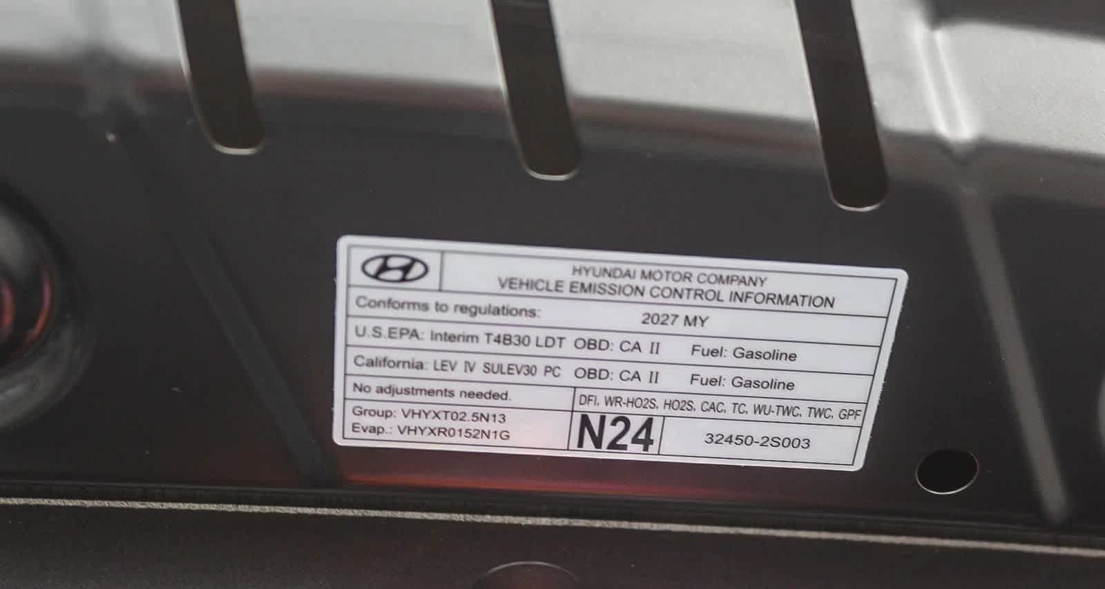 Hyundai Palisade Hybrid Calligraphy AWD 2027 — side view