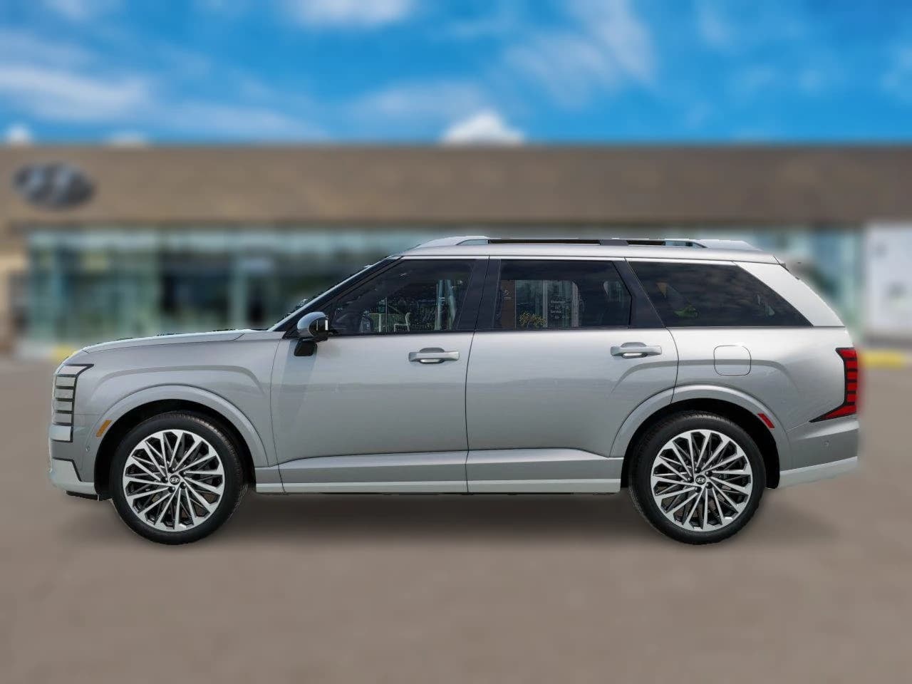 Hyundai Palisade Hybrid Calligraphy AWD 2027 — side view