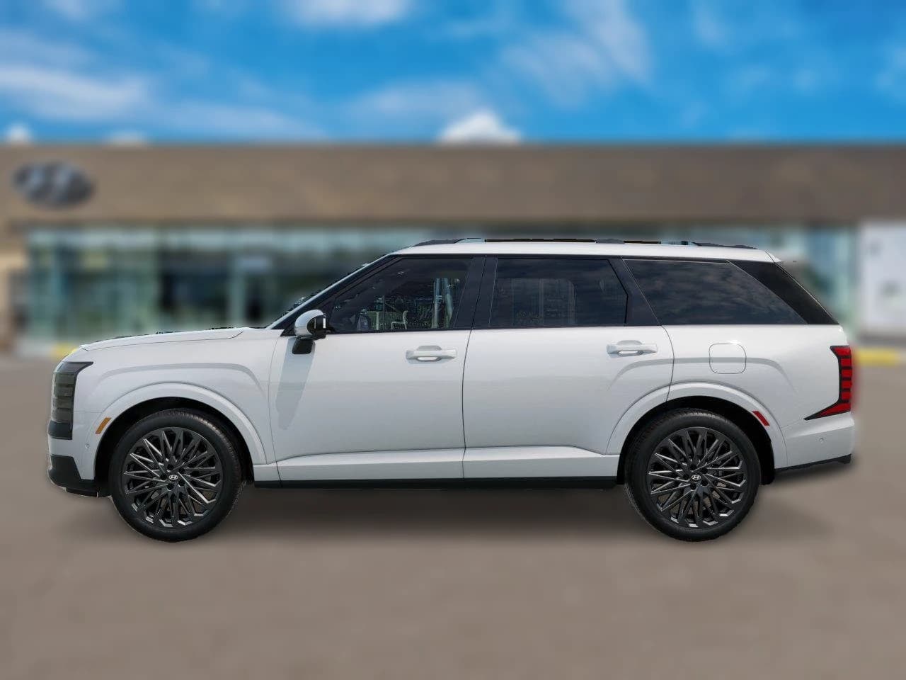 Hyundai Palisade Hybrid Calligraphy AWD 2027 — side view