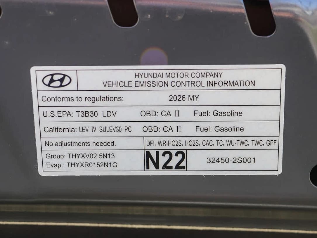 Hyundai Palisade Hybrid Calligraphy AWD 2026 — side view