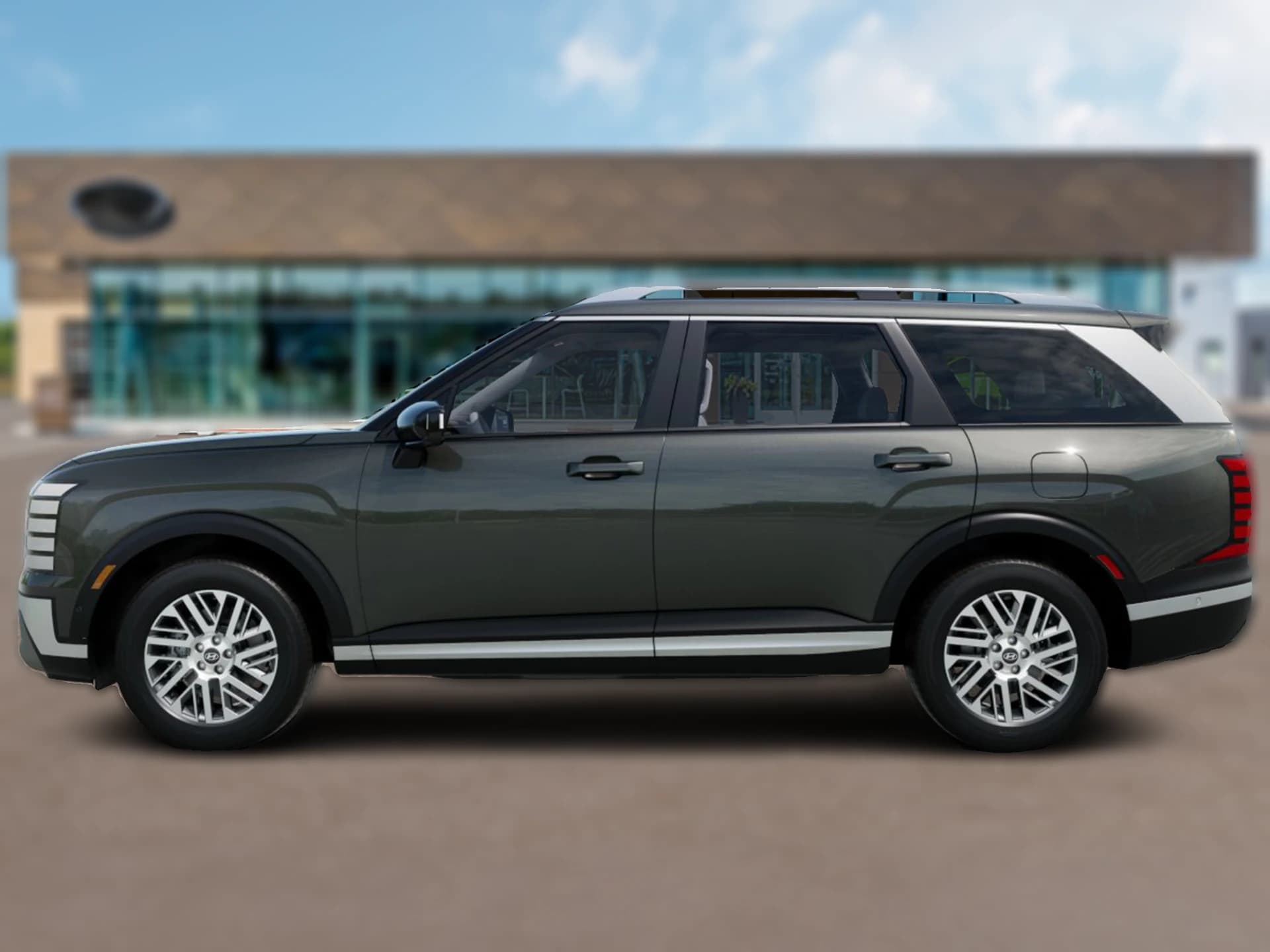 Hyundai Palisade SEL Premium 7P AWD 2026 — side view