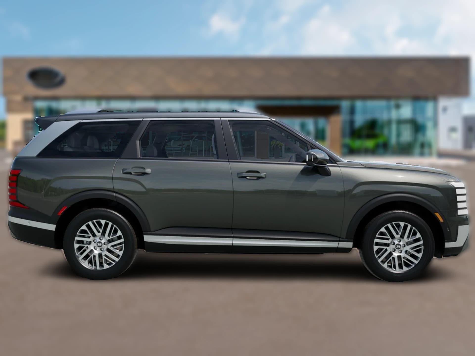 Hyundai Palisade SEL Premium 7P AWD 2026 — side view