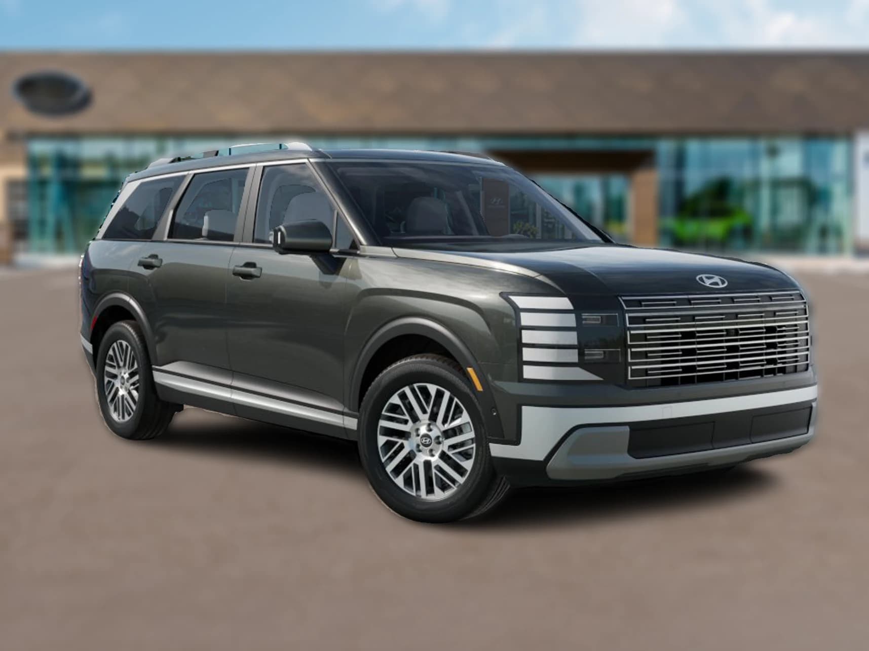 Hyundai Palisade SEL Premium 7P AWD 2026 — side view