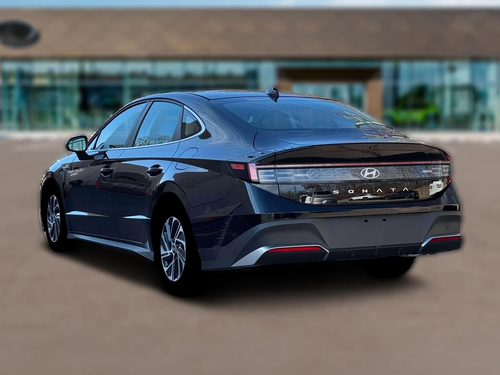 Hyundai Sonata Hybrid Blue FWD 2026 — side view