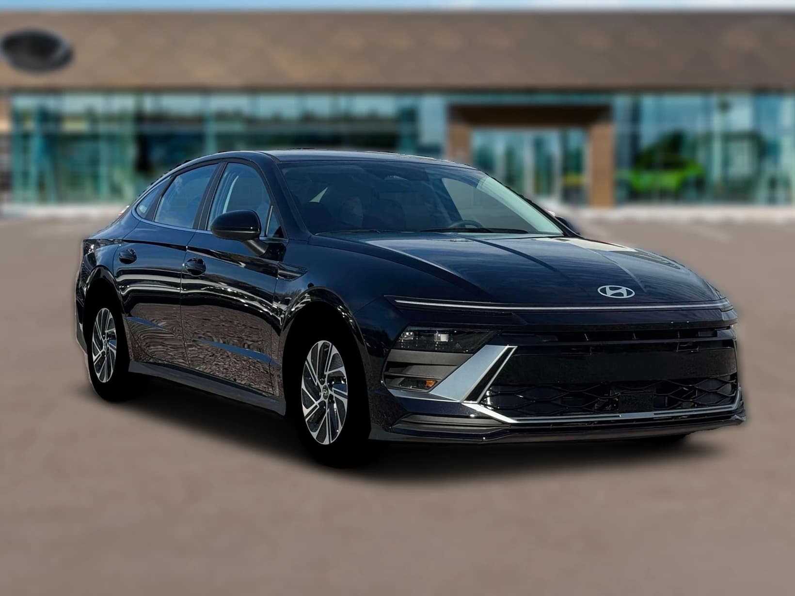 Hyundai Sonata Hybrid Blue FWD 2026 — side view