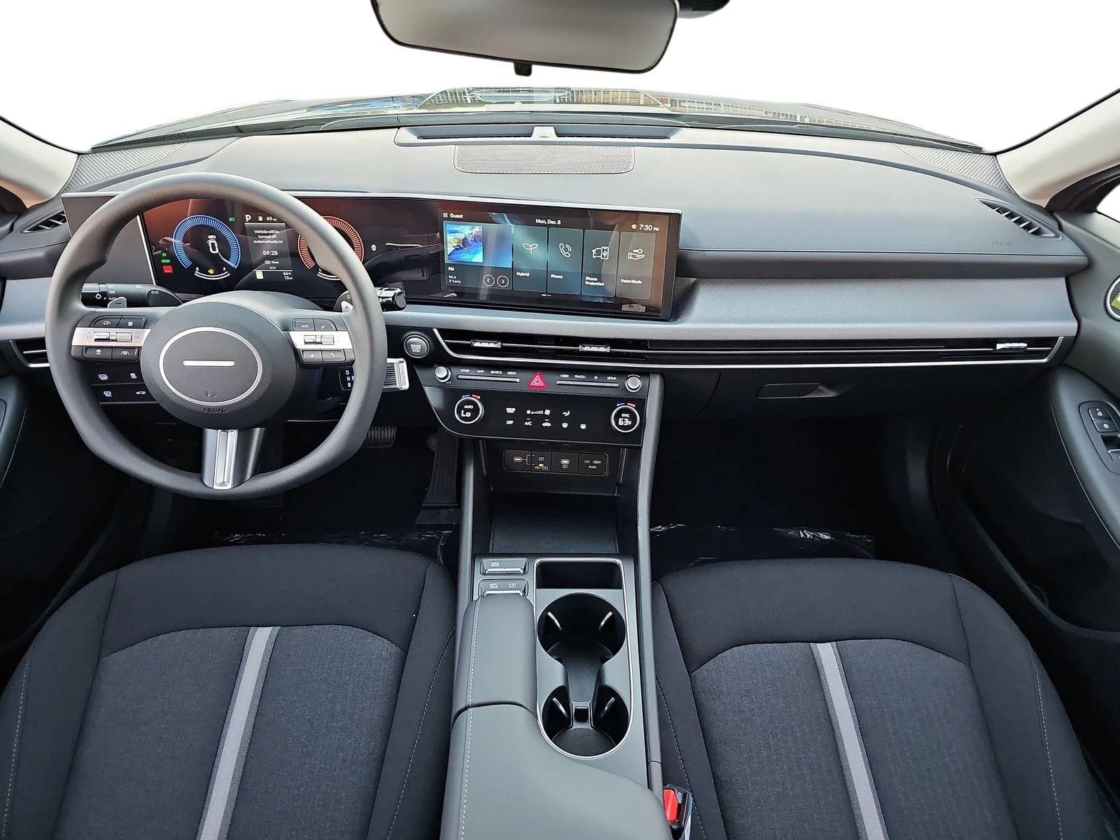Hyundai Sonata Hybrid Blue FWD 2026 — side view