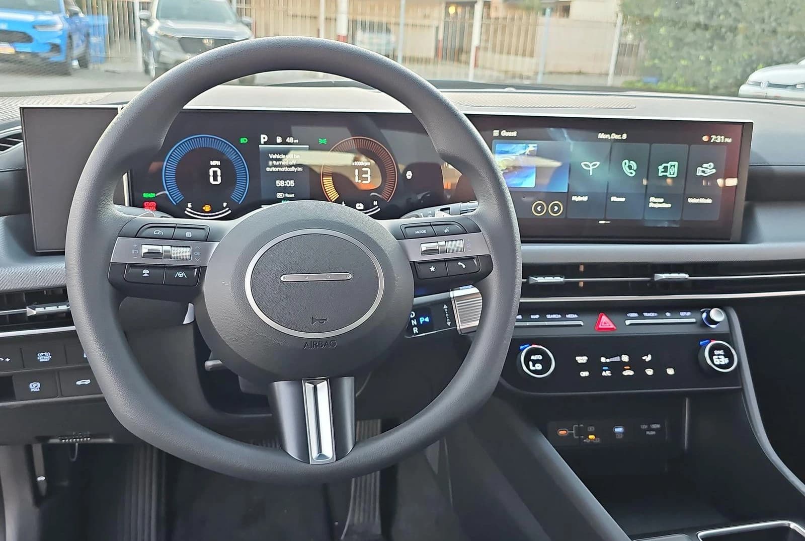 Hyundai Sonata Hybrid Blue FWD 2026 — side view