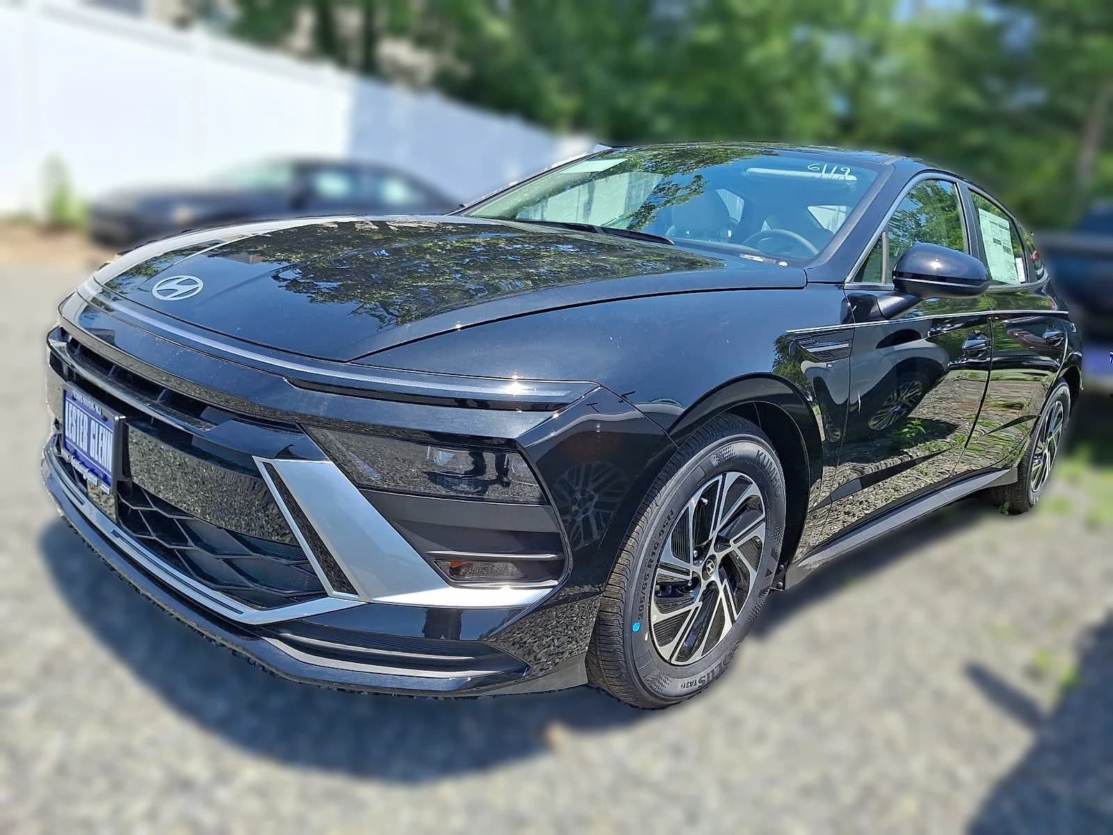 Hyundai Sonata Hybrid Blue FWD 2026 — side view