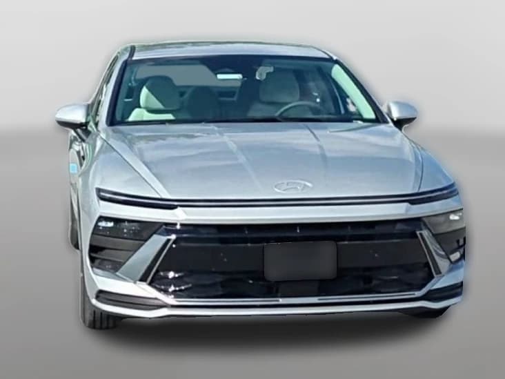 Hyundai Sonata Hybrid Blue FWD 2027 — side view