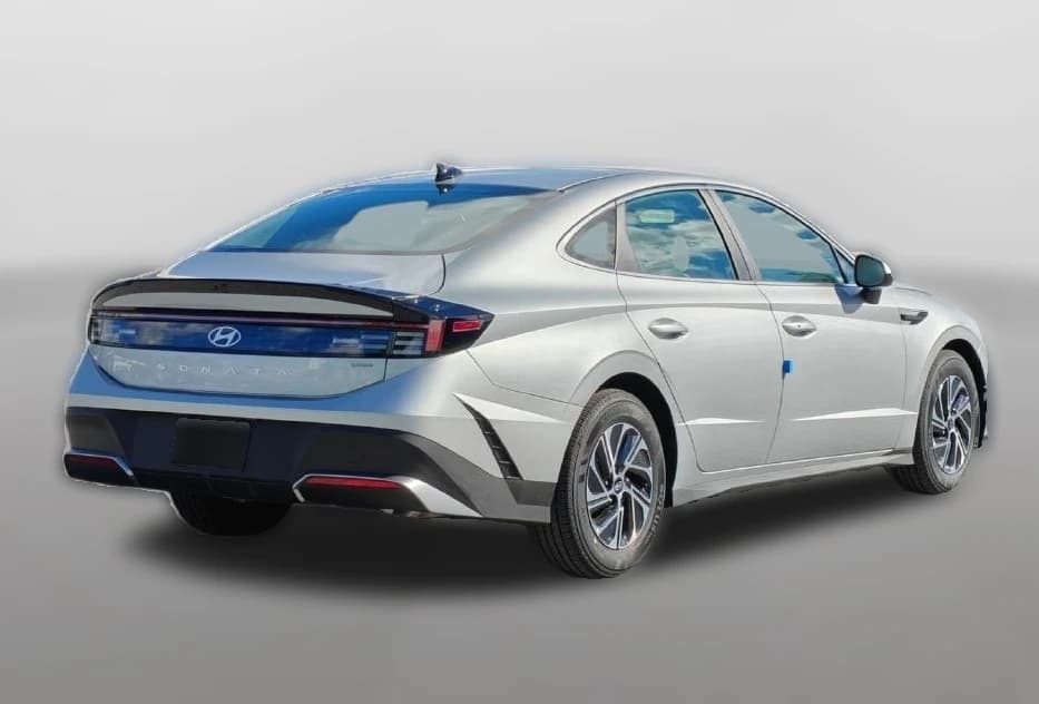Hyundai Sonata Hybrid Blue FWD 2027 — side view