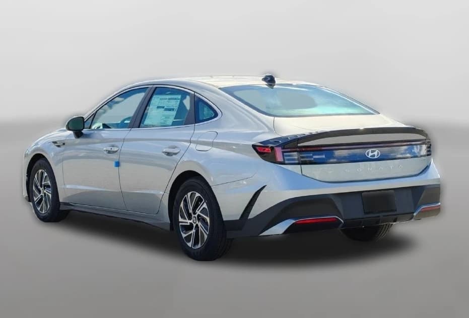Hyundai Sonata Hybrid Blue FWD 2027 — side view