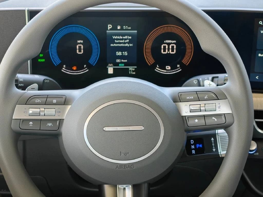 Hyundai Sonata Hybrid Blue FWD 2027 — side view